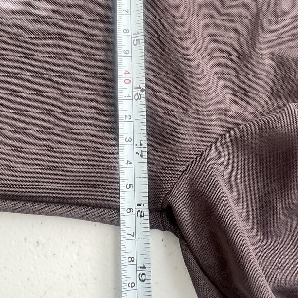 VTG Y2K St4cc4to Mesh Blouse Sheer Top‎ Womens 3XL (More like L) Long Sleeve - Picture 9 of 11